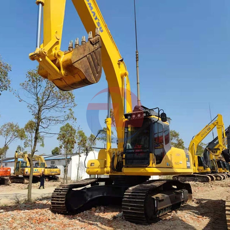 High Performance Used Komatsu PC350-7 Excavator 35 Ton Japan Original Second Hand High Quality Engine Gearbox Gear-Stock