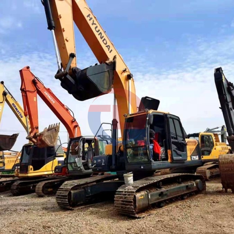 Original Hydraulic Used Hyundai Excavator R275vs Cummins Engine