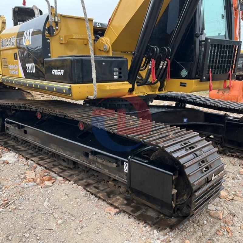 20 Ton Used CAT Excavator 320D Repossessed Earthmoving Equipment