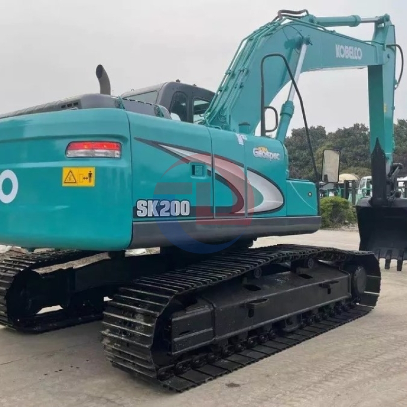 High Quality Used Kobelco Excavator SK200 Japan Original Road Digging Machine 20 Ton