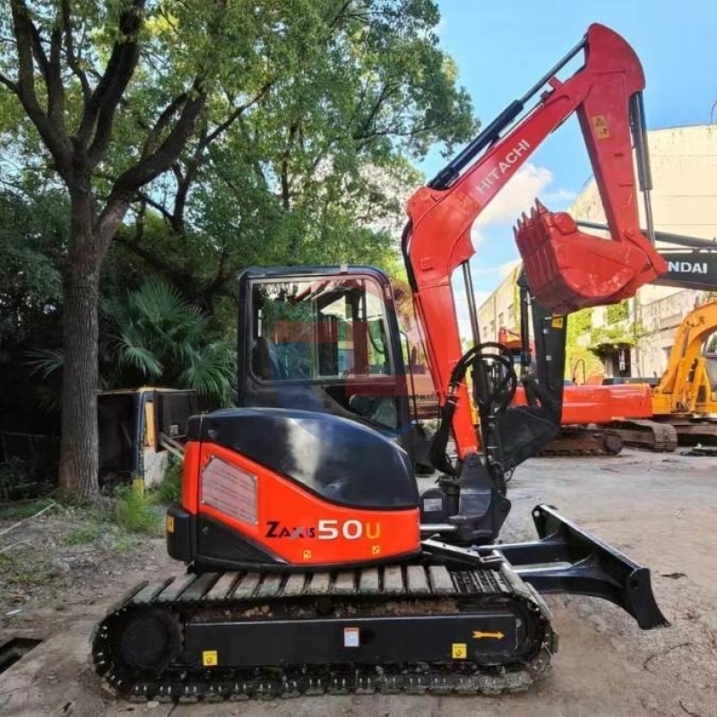 5 ton Used Hitachi Excavator ZX50U Old Mini Hydraulic Crawler Yanmar 4TNV88 Engine