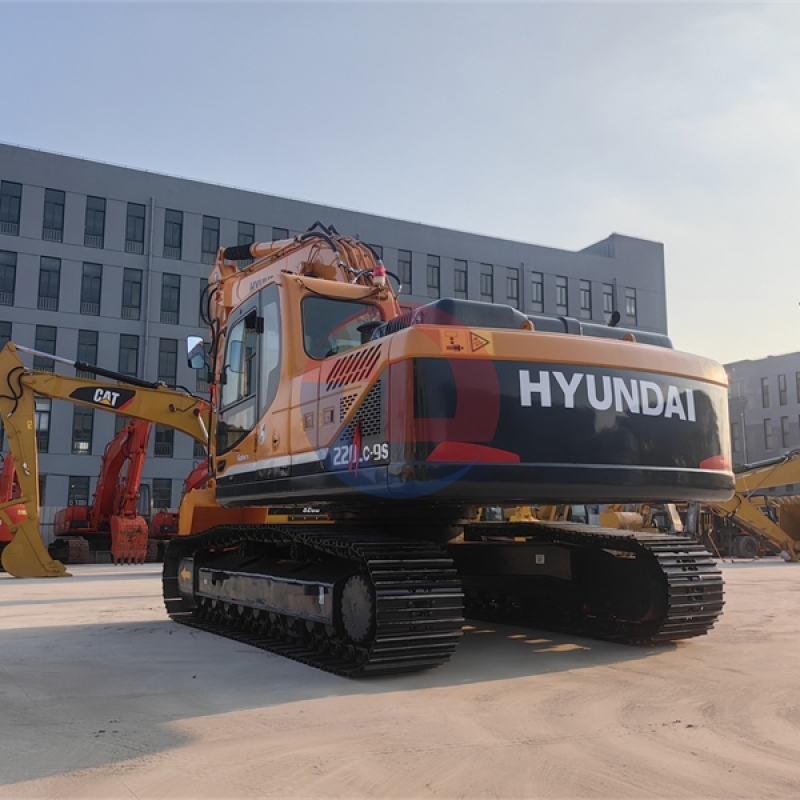 22 ton Korea Hyundai HYUNDAI 220LC-9S Construction Equipment with CE EPA certificate