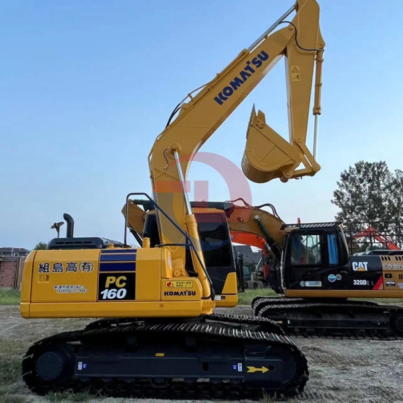High Performance PC160 Excavator Komatsu 160 Original Japan Low Price Machine Second Hand For Sale