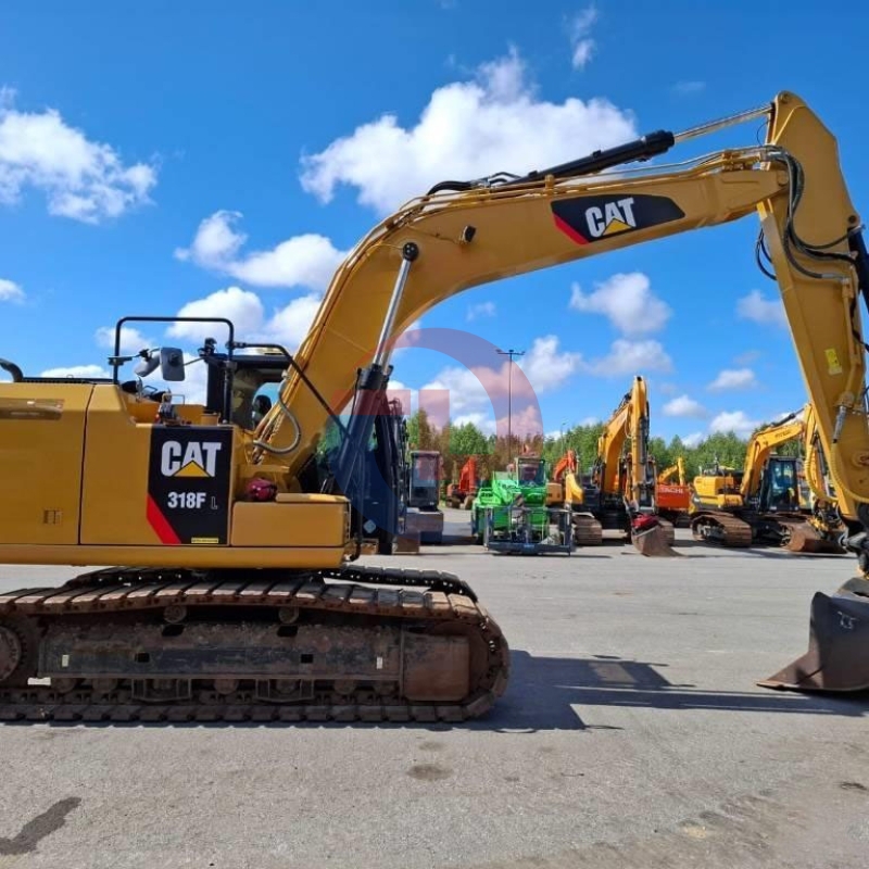 High Quality Low in Price CAT 318D 318E 318FL Mini Working Used Original JAPAN Excavator
