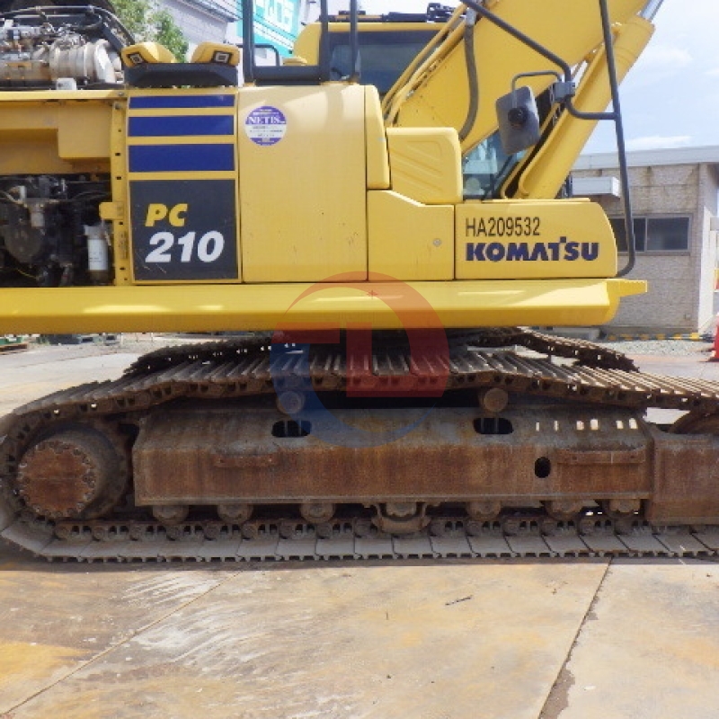 Japan Imported Original Digger Used PC210-11 Komatsu Excavator For Sale