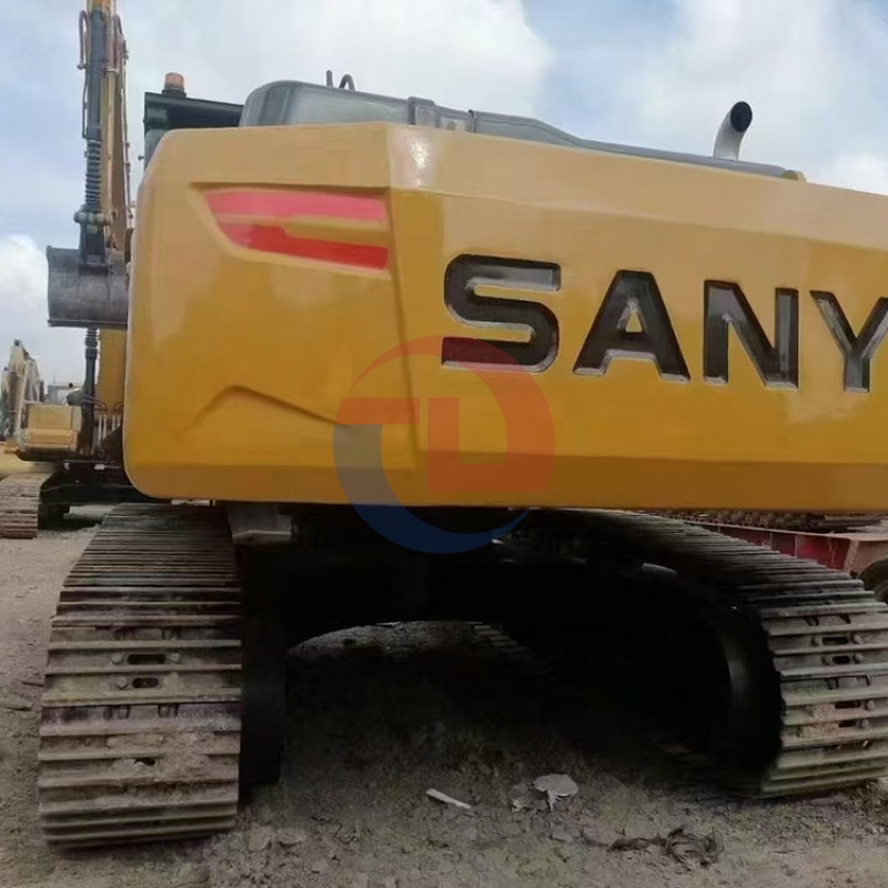 Bucket Rod Digging Force 180kN SANY 365H Used Crawler Excavator Engine Cooled to 50℃ in Desert Test