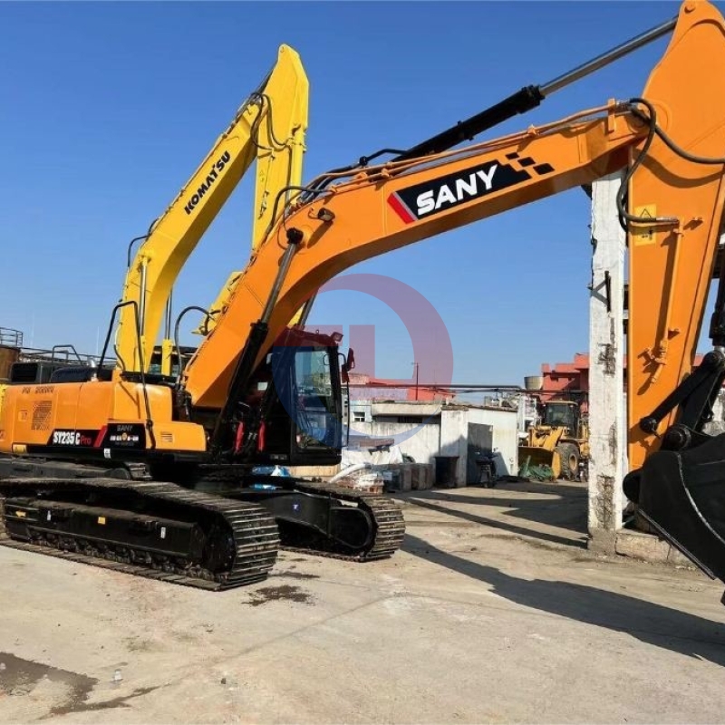 23.5ton Sany SY235C Used Crawler Excavator Equipment Medium Sized SY235CPro