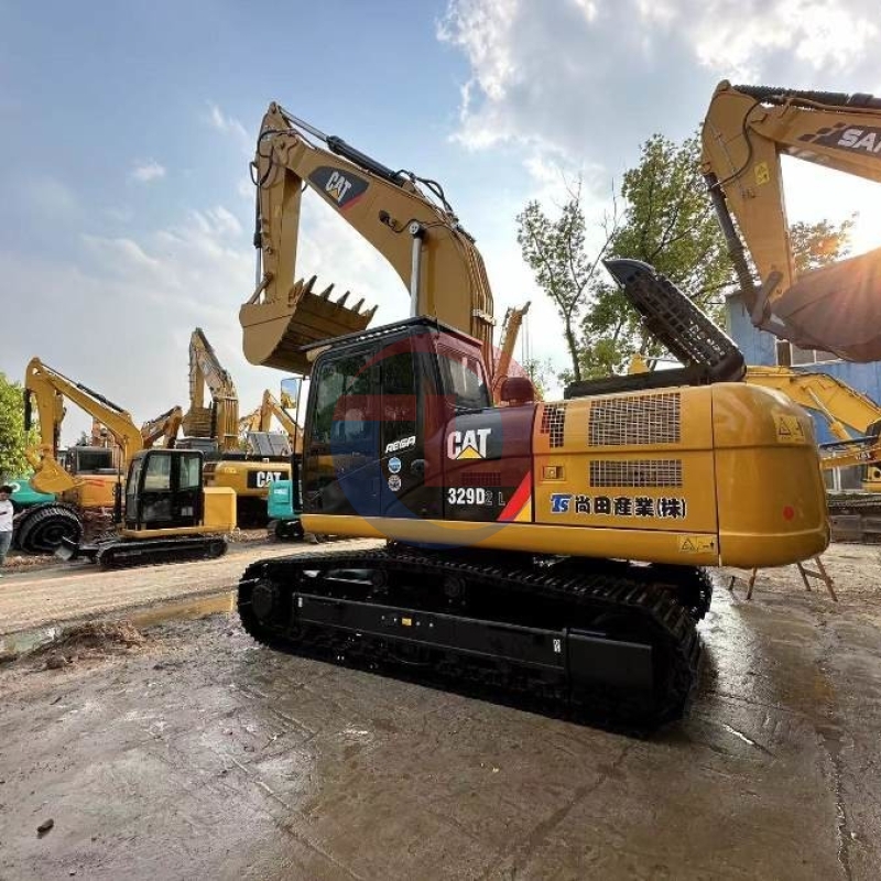 Engineering Construction Used CAT Excavator 329D2L Earth Moving Equipment