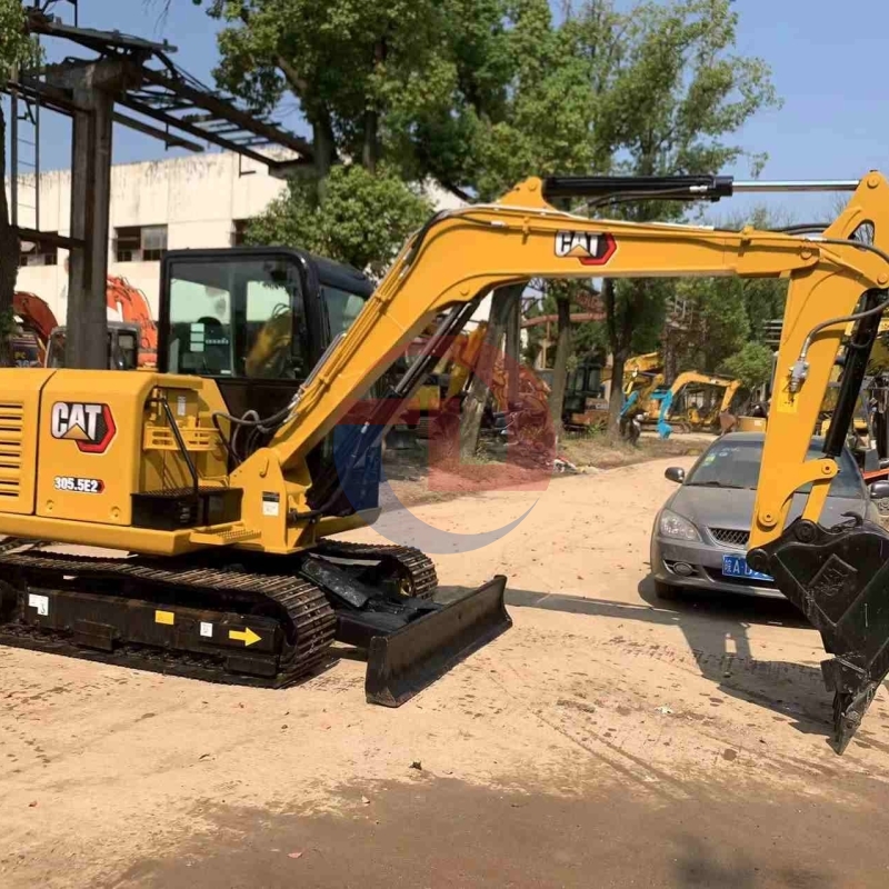 2021 Japanese Second Hand Diggers Used Cat 305.5E2 Excavator