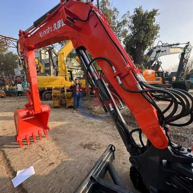 48HP Used Old Kubota Excavator U55-4 Second Hand Diggers Original Japan