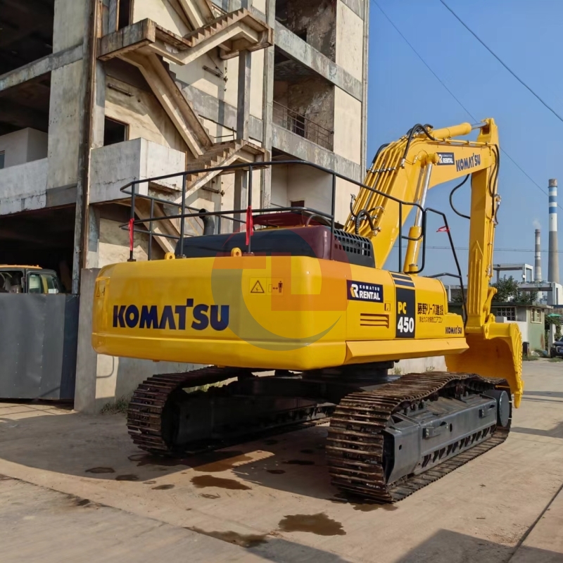 Used Japan Second Hand Komatsu PC450-7 Digger 45 Ton Excavator Machine