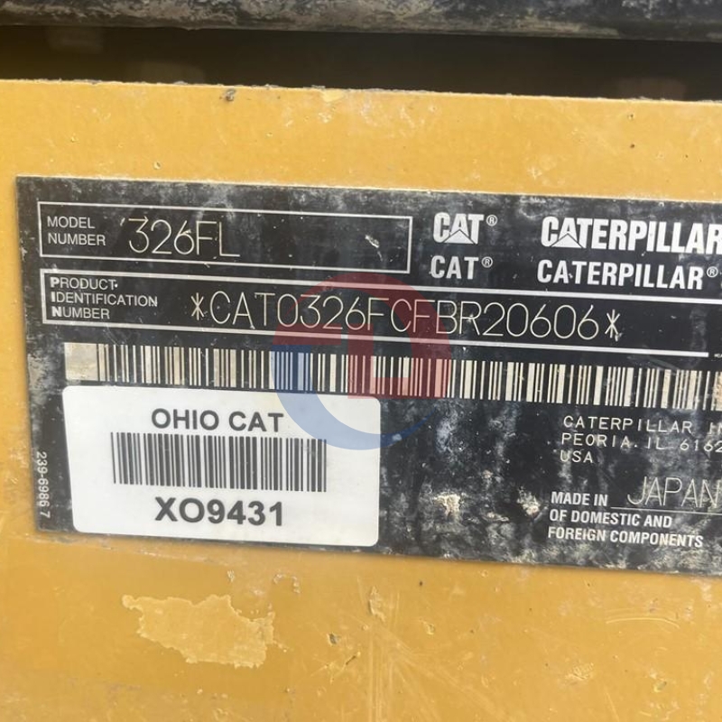Used Cat Excavators for Sale Cat 326FL Original Hydraulic Construction Equipment Excavator Digger