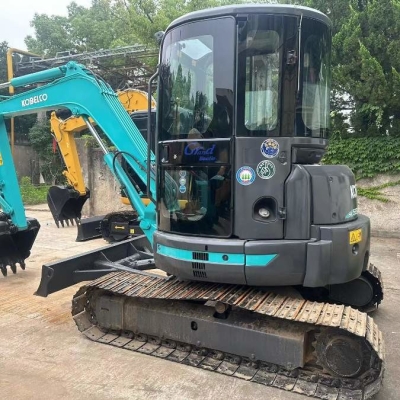 SK55SR Used Kobelco Excavator Crawler Second Hand Micro Digger