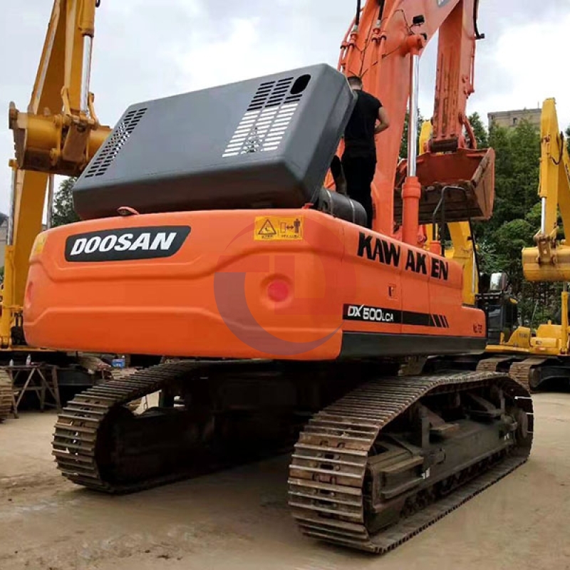 Original Korea Used Doosan Excavato DX500LC Second Hand Crawler Excavator
