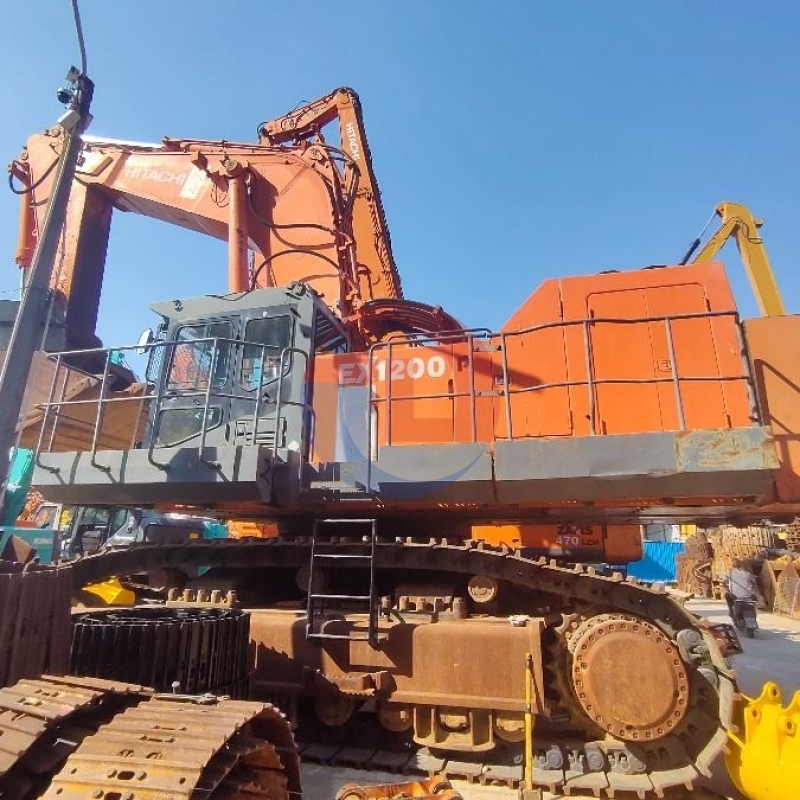 Japan Hitachi Ex1200 Second Hand Excavator Machine 120T
