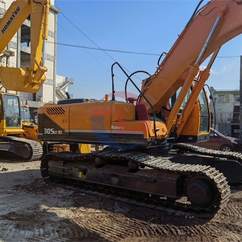 Cheap 30 ton used Hyundai 305 heavy duty excavator