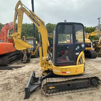Japan Original PC35 Komatsu Used Equipment Secondhand Mini Excavator Crawler