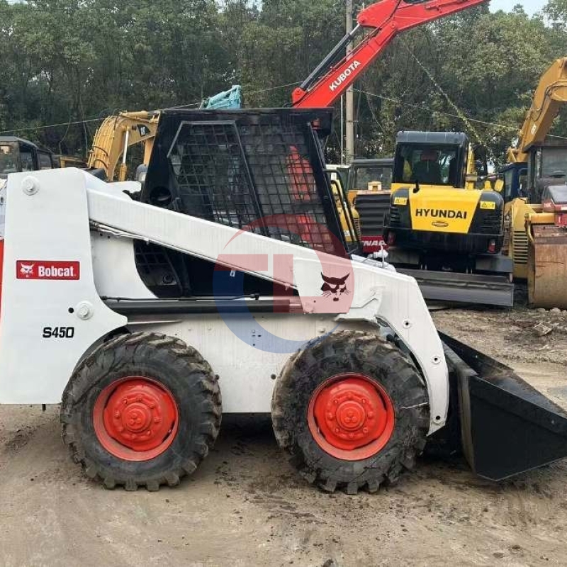 Bobcat S450 Used Bobcat Mini Track Loader Skid Steer For Road Agricultural Operations