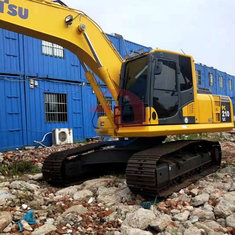 Used Komatsu PC210 21ton Excavator Second Hand Digger