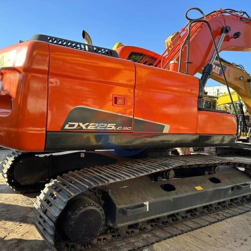 Original Korea DX225LC-9c Doosan Used Equipment Hydraulic Mining Digger