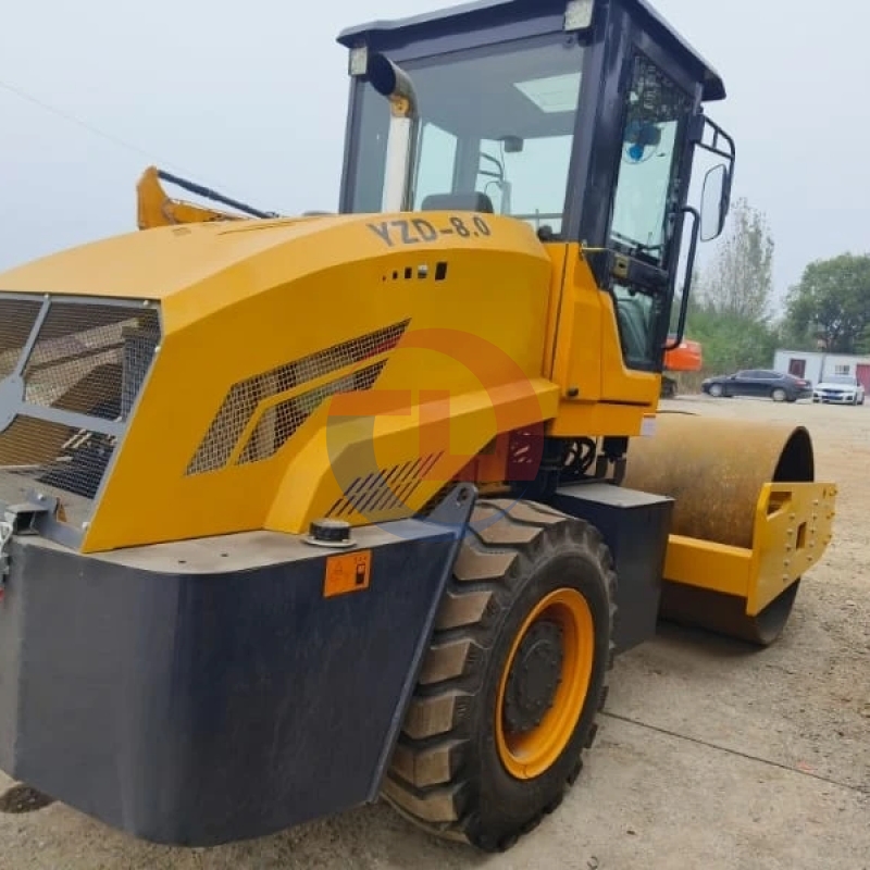 Hydraulic Vibration Roller 8t Roller Sold YZD8.0 New Road Roller Price