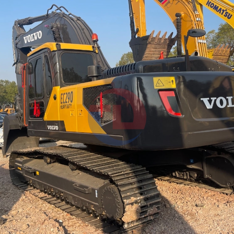 Heavy Duty VOLVO 290 Large Excavator Hydraulic Crawler Excavator