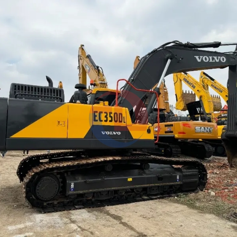 Used 35 Ton Crawler Excavator Original Volvo EC350D Used Excavator