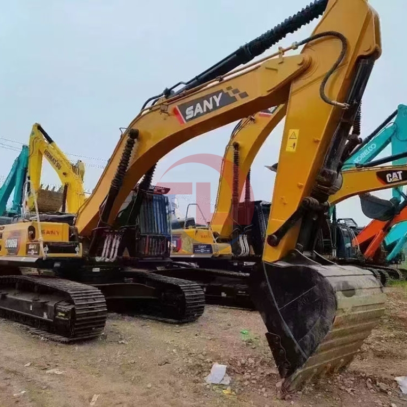 Bucket Rod Digging Force 180kN SANY 365H Used Crawler Excavator Engine Cooled to 50℃ in Desert Test