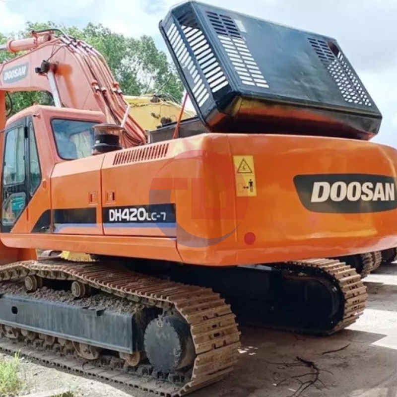 Secondhand Doosan DH420LC Earth Excavation Equipment Mining Digger