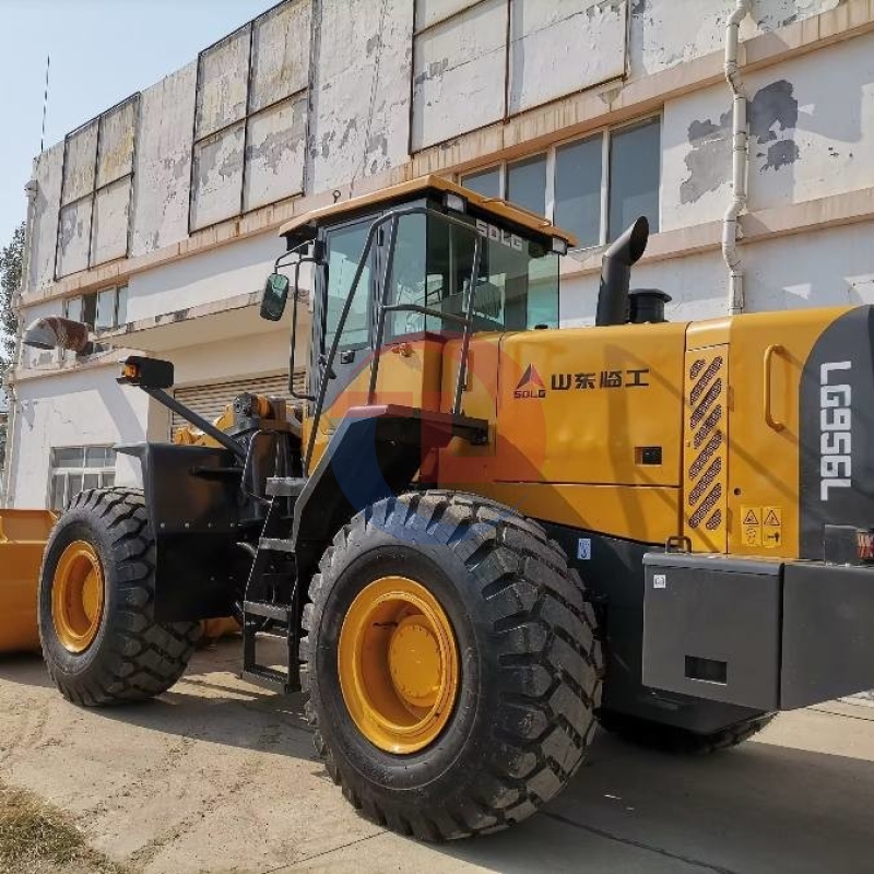 6 Ton Second Hand Wheel Loader Front End SDLG LG956L