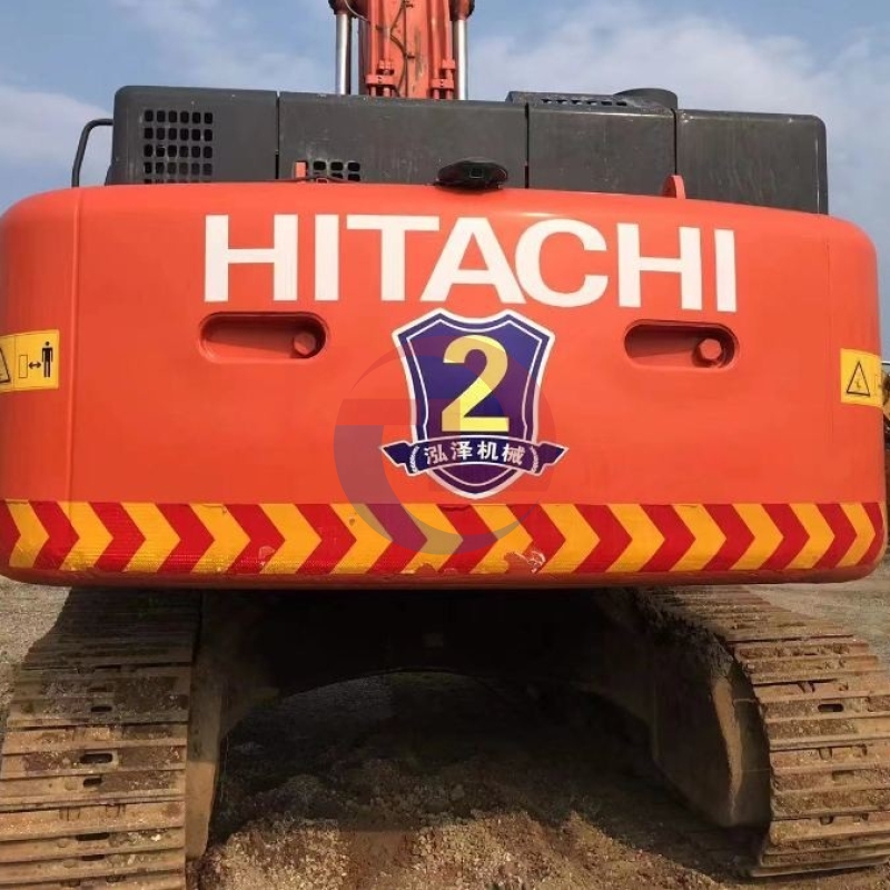 Large Scale ZX490 Used Hitachi Excavator 49T Crawler Digger ISURU Engine