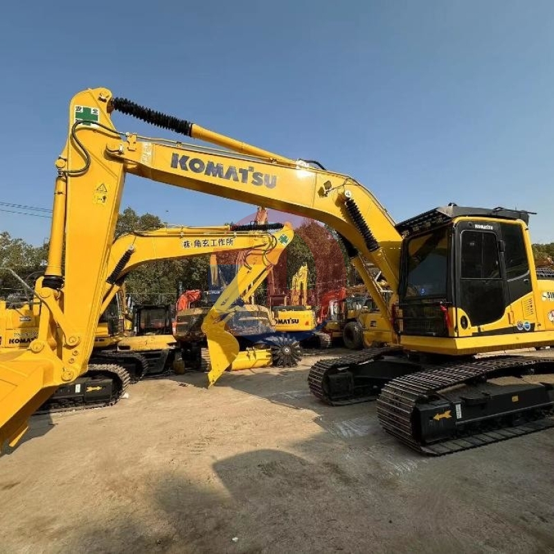 2000KW Engineering Used Komatsu Excavator Equipment PC200-8 19Tonne