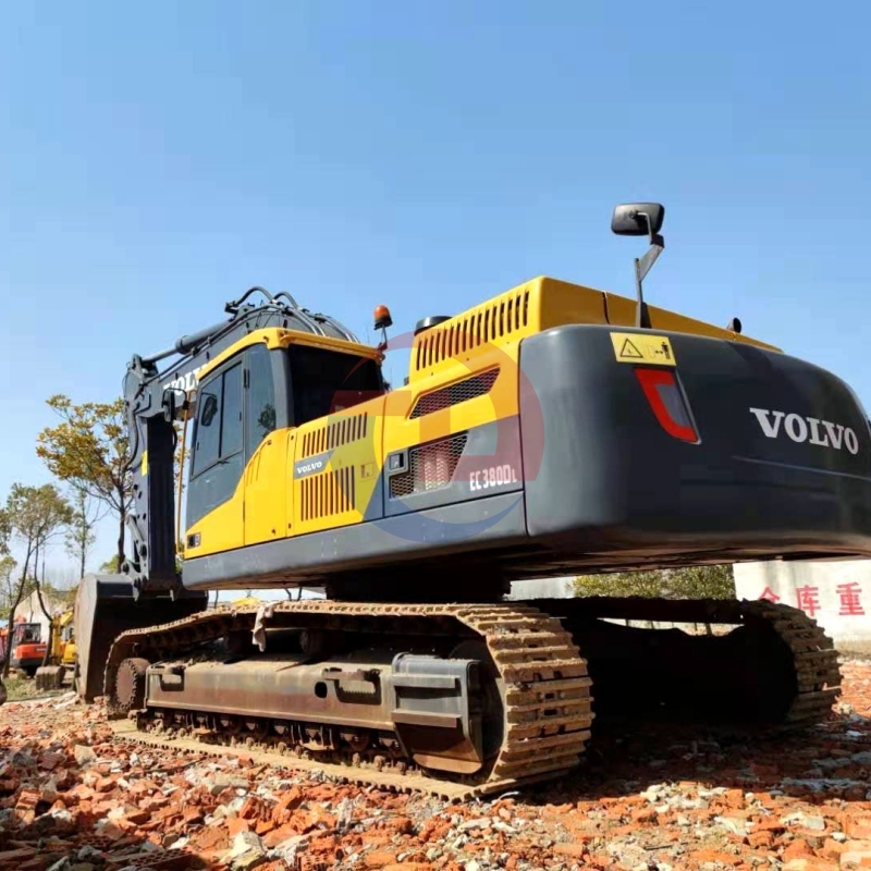 Used Volvo EC380D excavator used machinery used excavator 138KW 25tons 2m3 for sale