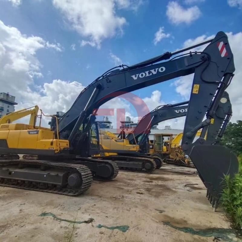Large Used Volvo EC480DL Excavator 48 Tons Hydraulic Crawler Diggers