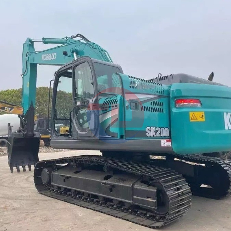 High Quality Used Kobelco Excavator SK200 Japan Original Road Digging Machine 20 Ton