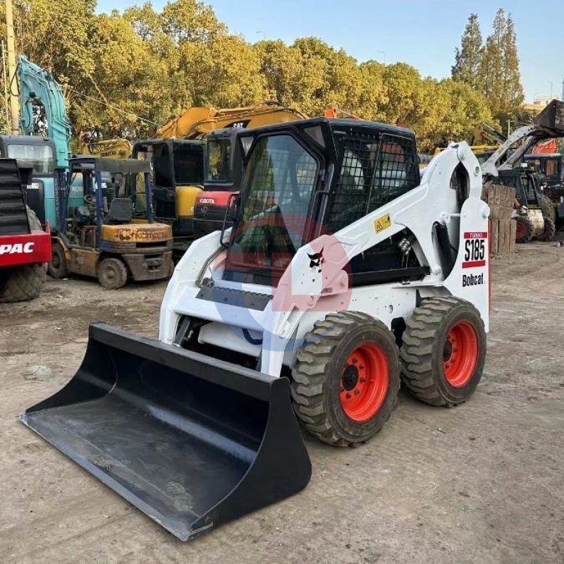 Bobcat S185 Second Hand Skid Steer Loaders Used Wheel Loader 1825KW