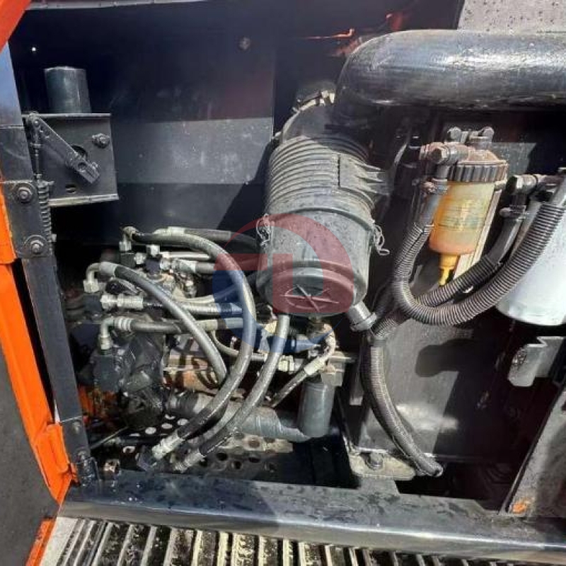 Repossessed Old Hitachi Mini Excavator Zx70 Construction Machinery