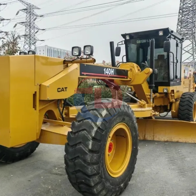 Original Used Grader 140H Caterpillar Machine Motor Grader Machine for Sale