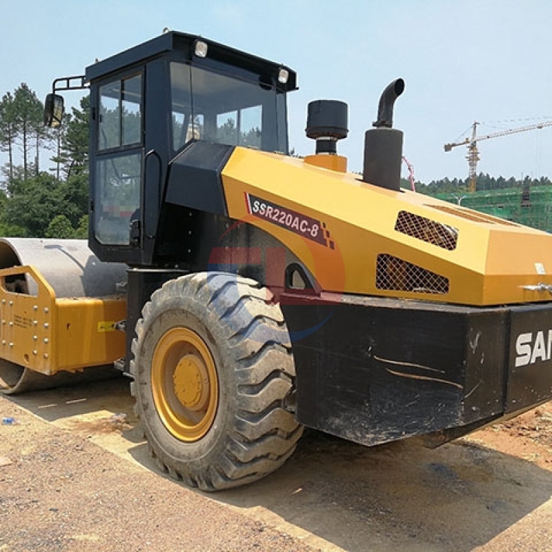 SANY SSR220AC-8 22 Ton Single Drum Vibratary Road Roller for Sale with WeiChai Engine
