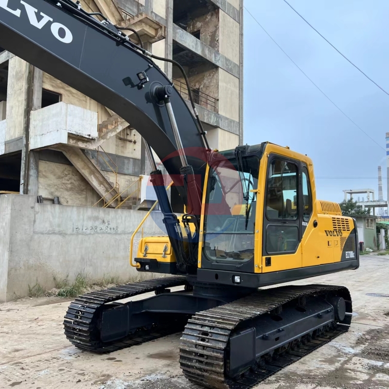 Used Volvo 210 Crawler Excavator Used excavator use machinery 107KW 21tons for sale