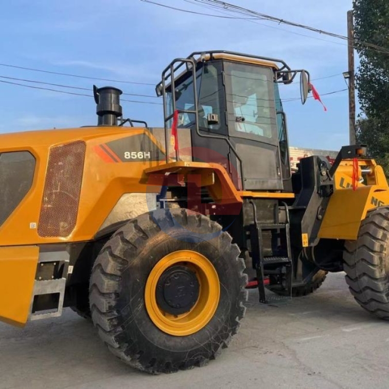 Medium LiuGong 856H Wheel Used Bucket Loaders Second Hand Earthmoving Machine
