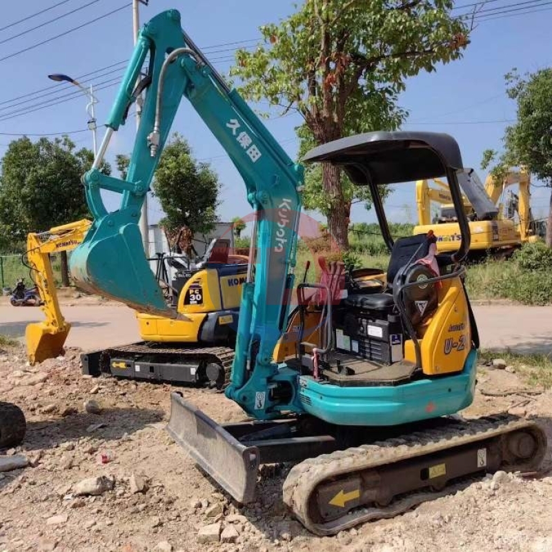 2200KW Kubota U20 Used Kubota Excavator 2 Ton Mini Japanese Original