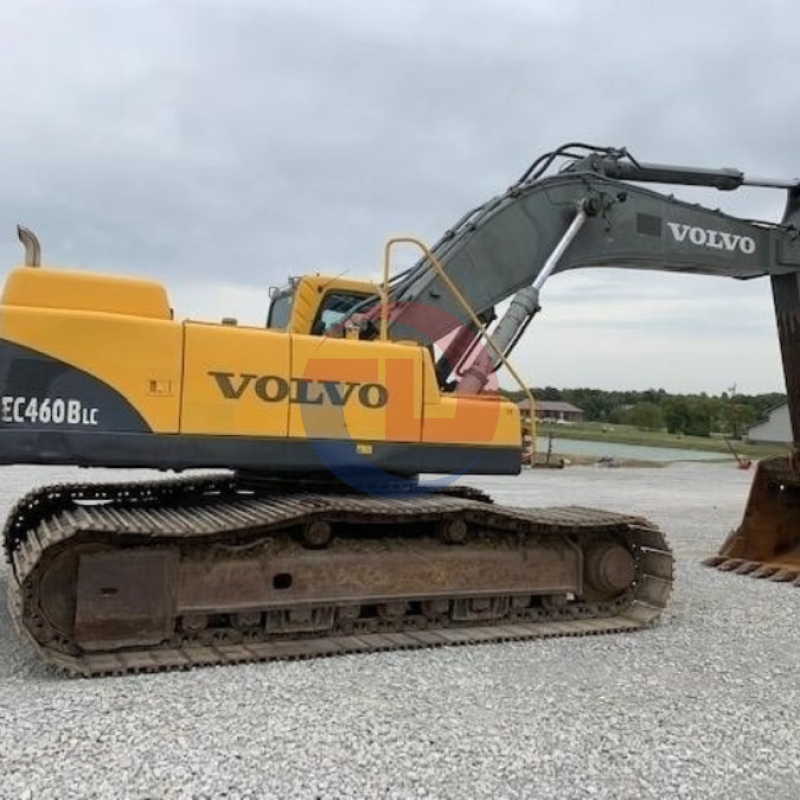 Repossessed Used Volvo Excavator EC460B Large Excavation Machinery