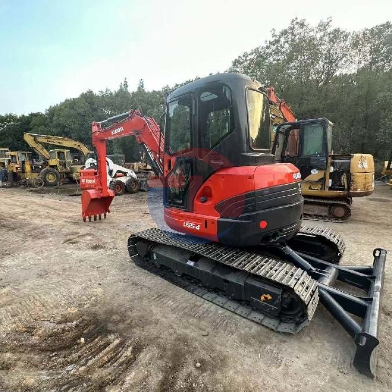 Mini Used Kubota Excavator U55-4 Automatic 2nd Hand Diggers