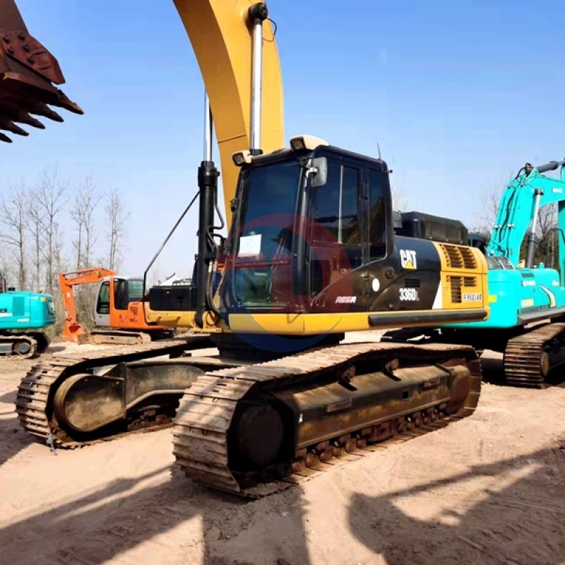 Multifunctional Used CAT 336D2 Crawler Excavator Track Hoe 36 Ton