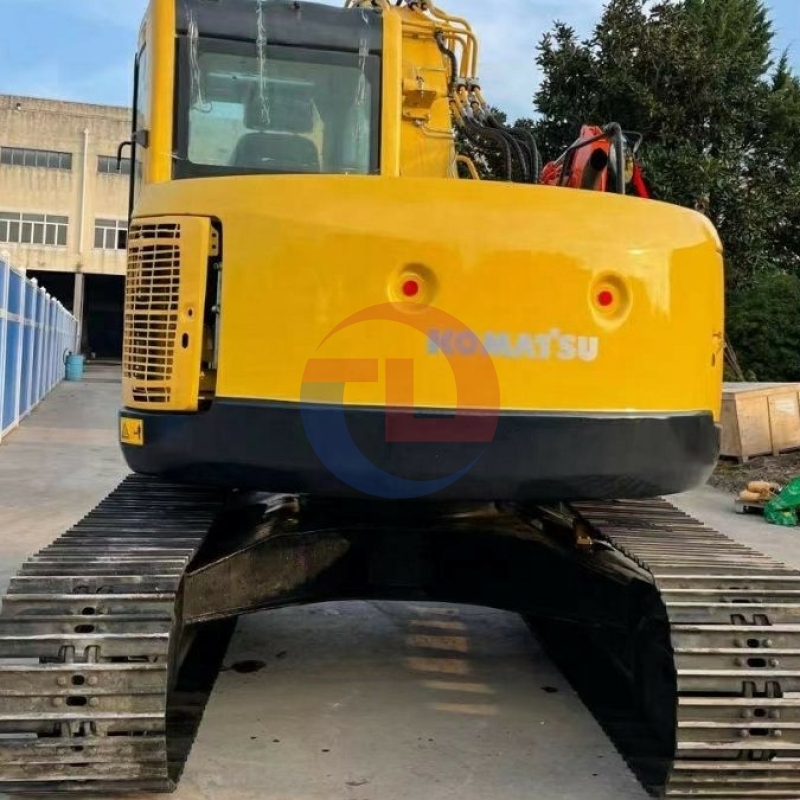 Komatsu PC128US Repossessed Earthmoving Equipment Industrial Digging Machines Used Excavators