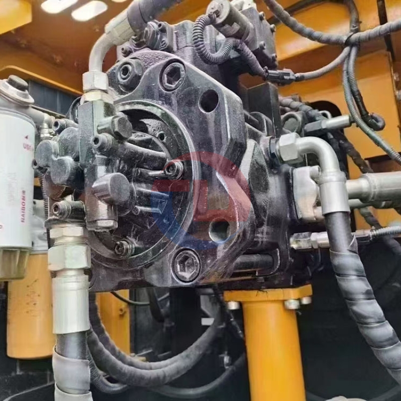 Bucket Rod Digging Force 180kN SANY 365H Used Crawler Excavator Engine Cooled to 50℃ in Desert Test