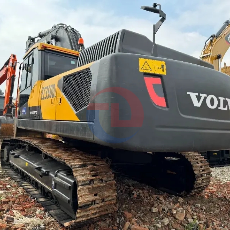 Used 35 Ton Crawler Excavator Original Volvo EC350D Used Excavator