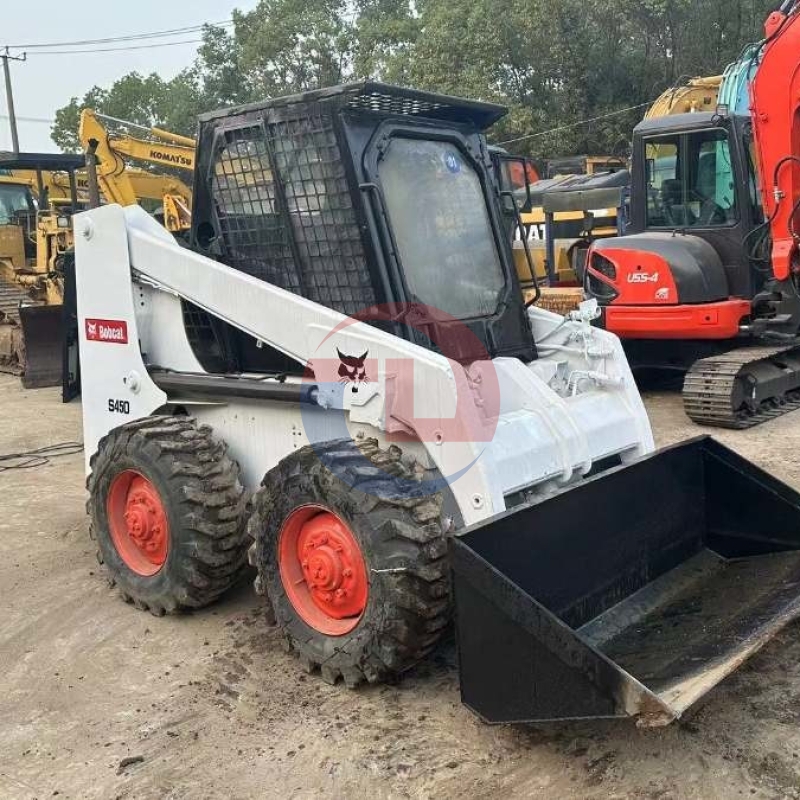 Bobcat S450 Used Bobcat Mini Track Loader Skid Steer For Road Agricultural Operations