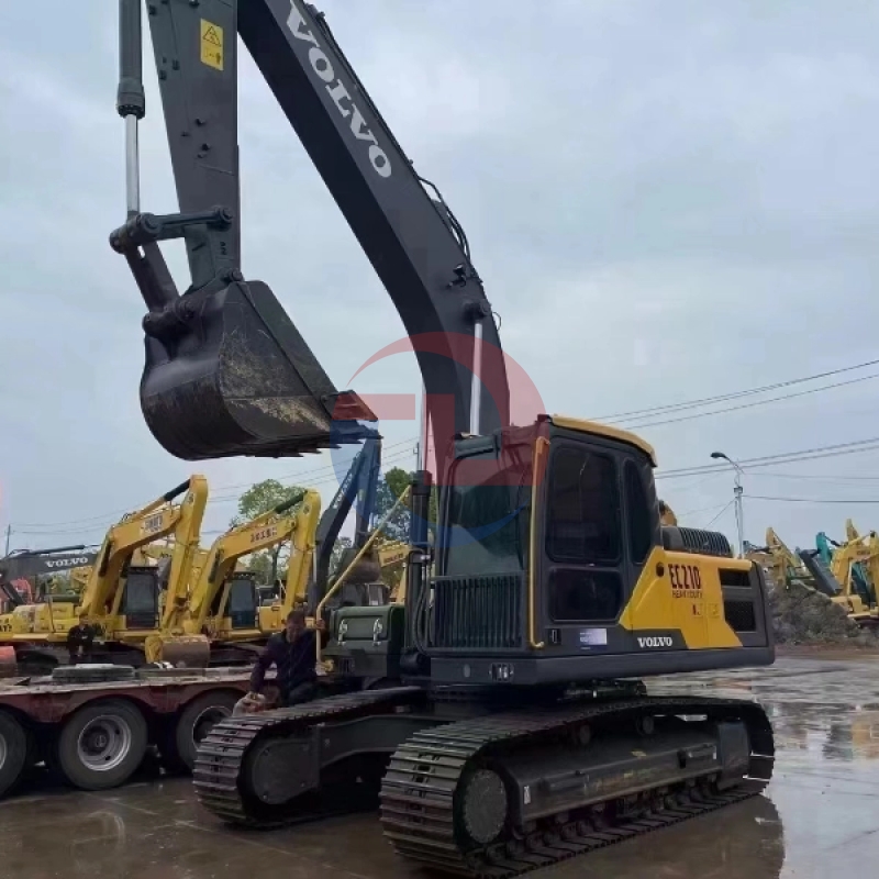 EC210B Second Hand Volvo Excavators Medium Crawler 21ton